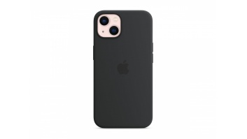 Apple iPhone 13 Silicone Case with MagSafe - Midnight | Apple