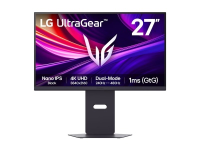 LG 27G850A-B 27"Nano IPS/3840x2160/HDMI, DisplayPort, Headphone Out, Black | LG