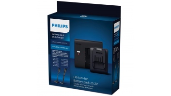 Akcija! PHILIPS Litija jonu akumulatora komplekts putekļusūcējiem