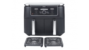 Ninja AF400EU Air fryer, Double, Black | NINJA