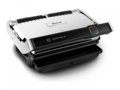 Tefal GC760D30 OptiGrill Elite XL Electric Grill, Black/Stainless Steel | TEFAL | 2200 W