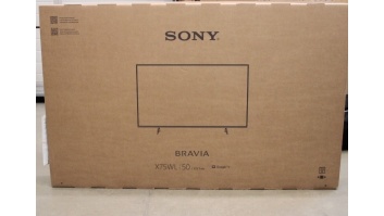 Sony KD50X75WL | 50" (126cm) | Android | QFHD | Black | DAMAGED PACKAGING