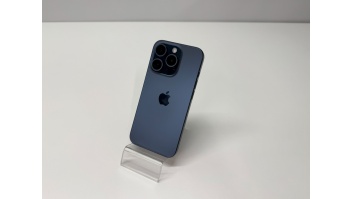 Apple REFURBISHED | iPhone 15 Pro | Blue Titanium | 128GB | Grade C