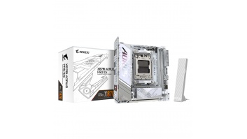 Gigabyte X870I AORUS PRO ICE | Processor family AMD | Processor socket AM5 | DDR5 SDRAM | Supported hard disk drive interfaces M.2, SATA | Number of SATA connectors 2