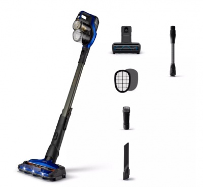 Philips | Vacuum cleaner | XC8049/01 | Cordless operating | Handstick | - W | 25.2 V | Operating time (max) 70 min | Blue/Black | Warranty 24 month(s)