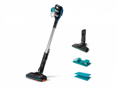 Philips | Vacuum cleaner | FC6719/01 | Cordless operating | Handstick | Washing function | - W | 21.6 V | Operating time (max) 50 min | Blue/Black | Warranty 24 month(s)