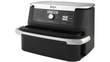 NINJA | Double Air Fryer | AF500EU Foodi FlexDrawer | Power 2470 W | Capacity 10.4 L | Black