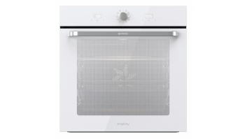 Gorenje Oven | BOS6737SYW | 77 L | Electric | AquaClean | Mechanical control | Steam function | Height 59.5 cm | Width 59.5 cm | White