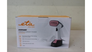 SALE OUT. ETA ETA227090000 Stephany Garment Steamer, Power 1400 W, Water tank 0.38 L, Black/White | ETA | Garment steamer | Stephany ETA227090000 | Handheld | Power 1400 W | White/Black | DAMAGED PACKAGING