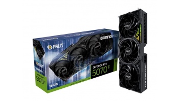 Graphics Card|PALIT|NVIDIA GeForce RTX 5070 Ti|16 GB|GDDR7|256 bit|PCIE 5.0 16x|GPU 2295 MHz|Triple slot Fansink|1xHDMI|3xDisplayPort|NE7507T019T2-GB2031Y
