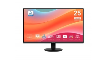 LCD Monitor|MSI|PRO MP252L|24.5"|Business|Tilt|Panel IPS|1920x1080|16:9|100 Hz|1 ms|Colour Black|PROMP252L