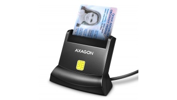 CARD READER STAND SMARTCARD/ID/USB2.0 1.3M CRE-SM4N AXAGON