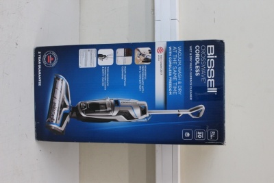SALE OUT. Bissell CrossWave Cordless MultiFunctional Cleaner | Bissell | MultiFunctional Cleaner | CrossWave | Cordless operating | Handstick | Washing function | - W | 36 V | Operating time (max) 25 min | Blue/Silver | Warranty 24 month(s) | Battery warr