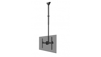 Neomounts CL35-440BL16L Monitor/TV mount ceiling 1 screen - 37-70" - max 50 kg - VESA 200x200-600x400 - h 106-156 cm - black