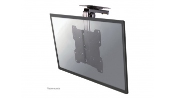 Neomounts FPMA-C020BLACK Monitor/TV mount ceiling 1 screen - 10-40" - max 20 kg - VESA 75x75-200x200 - h 26,5-40 cm - black
