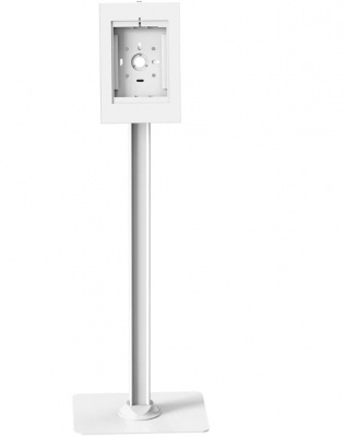 Neomounts FL15-650WH1 Tablet floor stand - 75° tiltable - 90° rotatable - lockable (incl. lock) - VESA 75x75 - bolt-down - suitable for vari