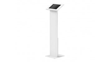 Neomounts FL15-750WH1 Tablet floor stand - lockable (incl. lock) - VESA 75x75 - bolt-down - suitable for various 9.7-11" tablets - white