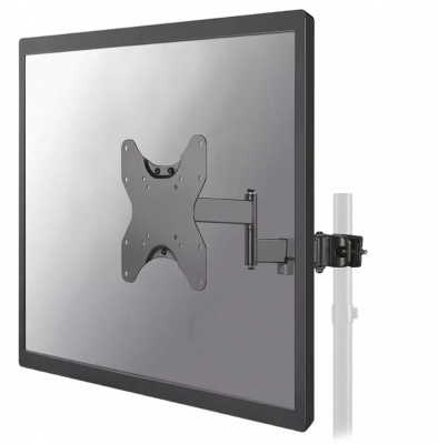 Neomounts FL40-450BL12 TV pole mount - 23-42" - max 25 kg - VESA 75x75-200x200 - suitable for Ø 28-50 mm - level adjustment - full motion -