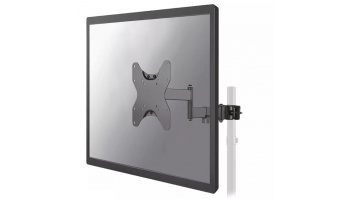 Neomounts FL40-450BL12 TV pole mount - 23-42" - max 25 kg - VESA 75x75-200x200 - suitable for Ø 28-50 mm - level adjustment - full motion -