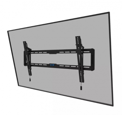 Neomounts LEVEL-550 WL35-550BL18 Tiltable TV mount wall - 43-86" - max 60 kg - VESA 100x100-800x400 - d 3,3 cm - Easy Install-model - black