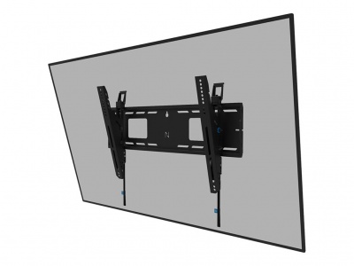 Neomounts LEVEL-750 WL35-750BL16 Tiltable heavy duty wall mount - 42-86" screen - max 125 kg - VESA 100x100-600x400 - d 9,3 cm - level adjus