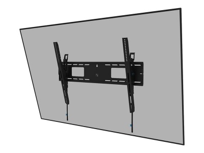 Neomounts LEVEL-750 WL35-750BL18 Tiltable heavy duty wall mount - 43-98" screen - max 125 kg - VESA 100x100-800x600 - d 9,3 cm - level adjus | Neomounts