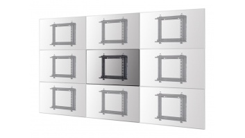 Neomounts WL95-800BL1 Videowall wall mount - 42-70" - max 35 kg - VESA 200x200-600x400 - d 7,8-26,6 cm - push-to-pop-out - micro adjustment