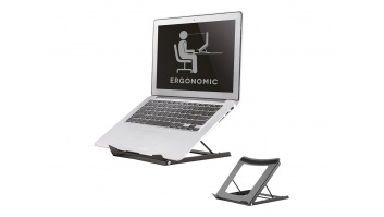 Neomounts NSLS075BLACK Laptop stand - 10-16" - max 5 kg - 5 height positions - foldable - compact - universal - black