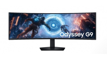 Samsung LS49FG910EUXEN 49" Gaming Monitor Odyssey DQHD G9 G91F 5120x1440/32:9/350cd/m2/1ms, HDMI, USB