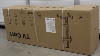 SALE OUT. Logilink BP0025 TV stand cart, adjustable TV height, 37–70“, max. 50 kg | Logilink | Floor stand | BP0025 | 30-70 " | Maximum weight (capacity) 50 kg | DAMAGED PACKAGING
