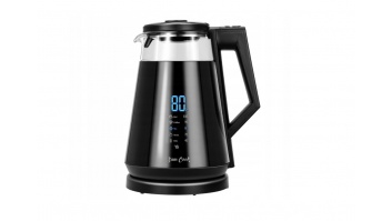 Sourcing | Kettle with temperature control | PSC-111/B | Electric | 1700 W | 1.7 L | Plastic/Glass | 360° rotational base | Black