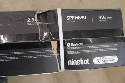 SALE OUT. Ninebot by Segway eKickScooter E2 E II | Segway | E2 E II | eKickScooter | 450 W | Up to 20 km/h | 8.1 " | Black and Gray | 23 month(s)