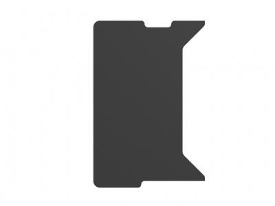 Genesis | Holm Modular Side Desk Top Left 50cm | NDS-2280 | Anthracite Black