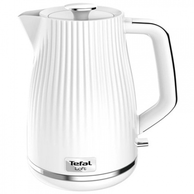 TEFAL | Electric Kettle | KO250130 | Electric | 2400 W | 1.7 L | Plastic | 360° rotational base | White