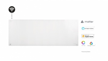 Mill | Heater | GL1200WIFI3 GEN3 | Panel Heater | 1200 W | Suitable for rooms up to 18 m² | White | IPX4