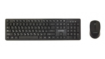 Gembird KBS-WCH-04-RU Wireless desktop set, black, RU-layout | Gembird
