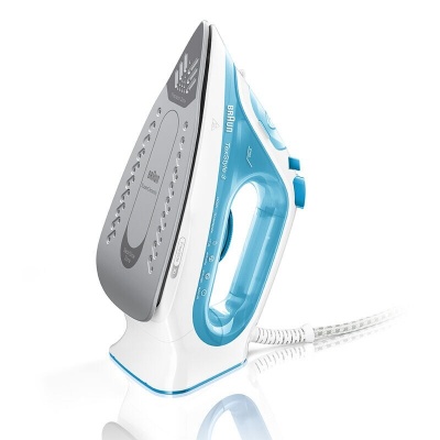 Braun | Iron | SI3053BL | Steam | 2400 W | Water tank capacity 270 ml | Continuous steam 45 g/min | Blue