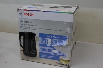 SALE OUT. Bosch TWK1M123 Kettle, 1.7 L, 2400 W, Black | Bosch | Kettle | TWK1M123 | Electric | 2400 W | 1.7 L | Plastic | 360° rotational base | Black | DAMAGED PACKAGING