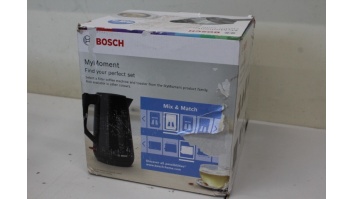 SALE OUT. Bosch TWK1M123 Kettle, 1.7 L, 2400 W, Black | Bosch | Kettle | TWK1M123 | Electric | 2400 W | 1.7 L | Plastic | 360° rotational base | Black | DAMAGED PACKAGING