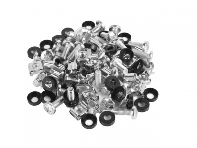 Lanberg 19" mounting screws set (basket, washer, screw) 20 pcs | Lanberg