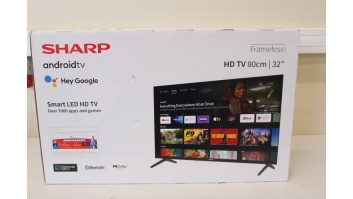 Sharp | 32FH2EA | 32" (81 cm) | Smart TV | Android | HD | Black | DAMAGED PACKAGING