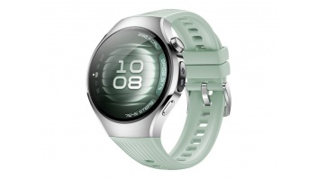 Huawei Watch 5 (42mm), Fluorelastomer Light Green strap, Metal body, Soc-L19F