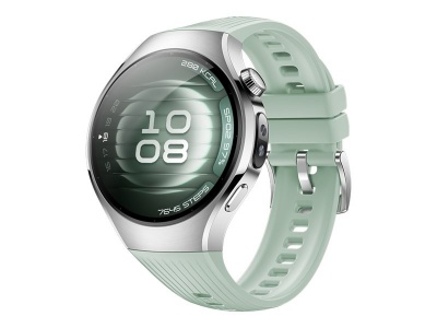 Huawei Watch 5 (42mm), Fluorelastomer Light Green strap, Metal body, Soc-L19F