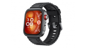 Huawei Watch FIT4, Fluorelastomer Black strap, Seiya-B19F