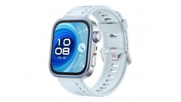 Huawei Watch FIT4 Pro, 3D Fluorelastomer Blue Strap, Titanium Body, Seiya-B29