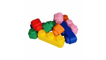 Gerardo's Toys mīksto klucīšu komplekts, 71 gab.