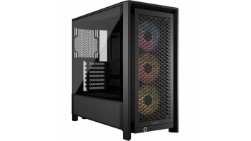 Corsair PC Case | Frame 4000D RS ARGB Modular | Black | Mid-Tower | Power supply included No