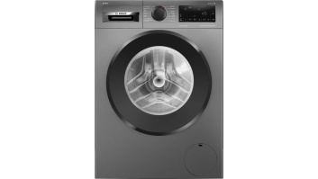 Bosch Washing Machine | WGG244RFSN | Energy efficiency class A | Front loading | Washing capacity 9 kg | 1400 RPM | Depth 59 cm | Width 59.8 cm | Display | LED | Grey
