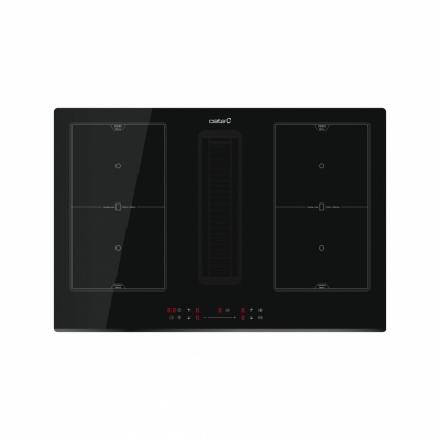 CATA Hob with Hood | IAS 7024 | Induction | Number of burners/cooking zones 4 | Slider | Black