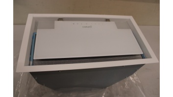 SALE OUT.  | CATA | Hood | GC DUAL A 45 XGWH | Canopy | Energy efficiency class A | Width 45 cm | 820 m³/h | Touch control | LED | White glass | DENT ON FRAME CORNER, BROKEN FILTER FIXATOR